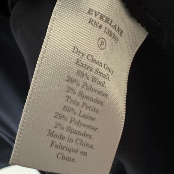 Everlane Artist Smock Wool Blend Tunic Shirtdress - Picture 9 of 11